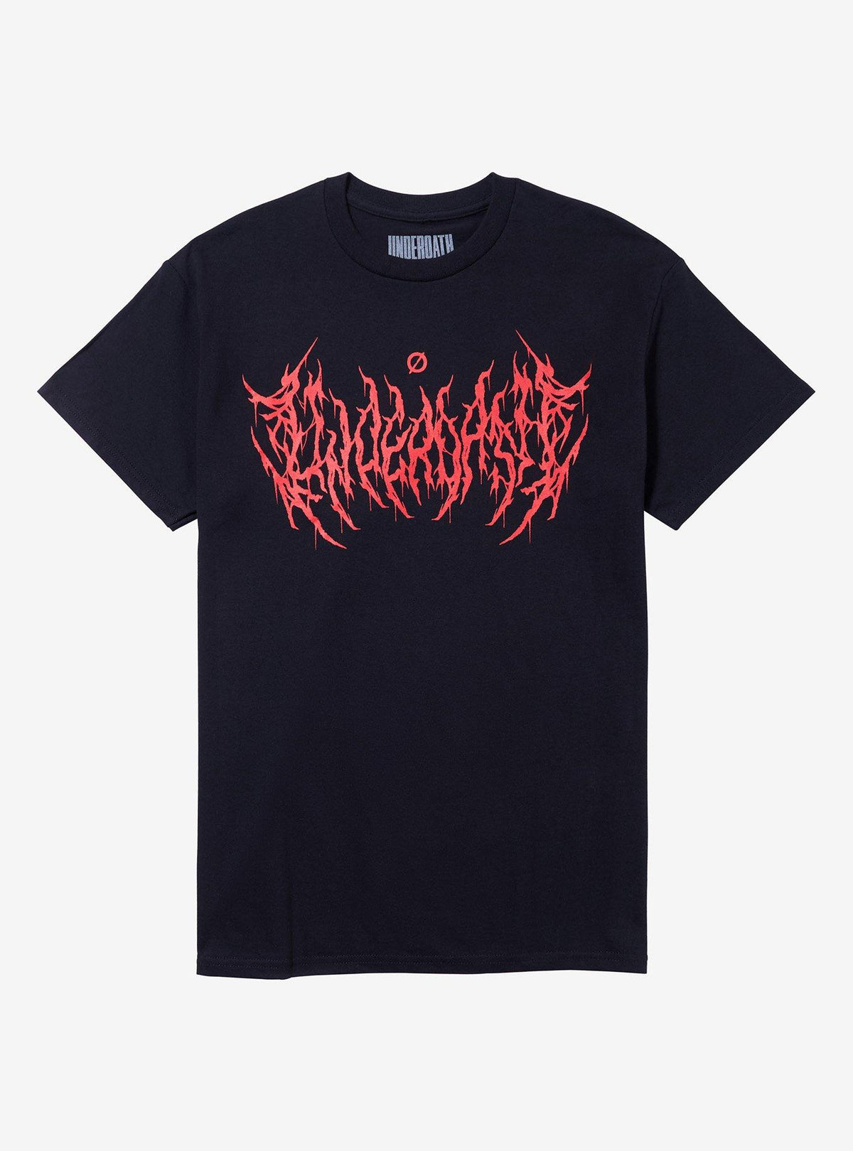 Underoath Metal Logo T Shirt