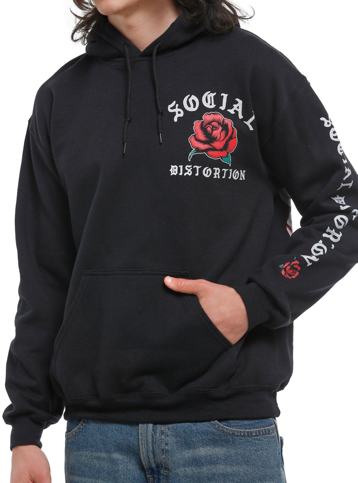 Social Distortion Roses Hoodie