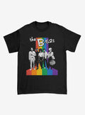 The B-52s Rainbow Band Portrait T-Shirt | Premium Unisex T-Shirt, Trending Graphic Tee