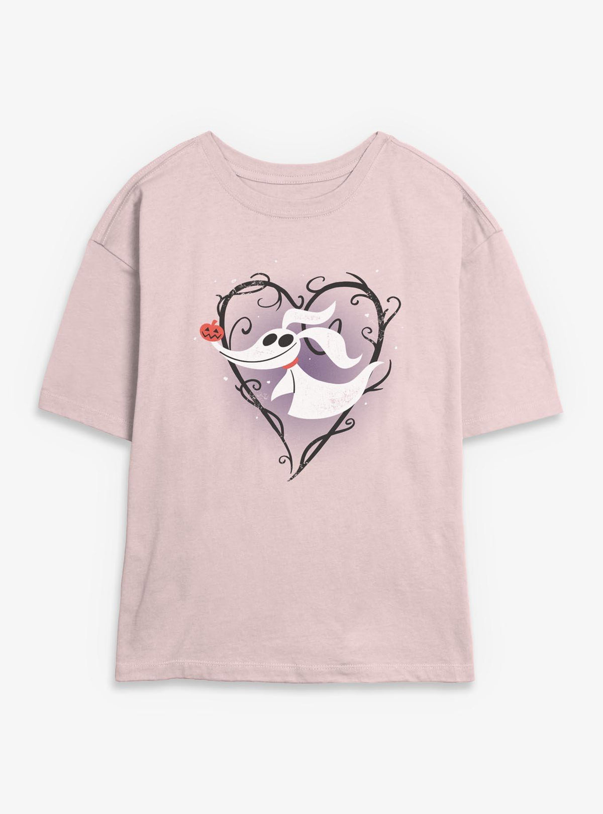 Disney The Nightmare Before Christmas Zero Pumpkin Nose Girls Skimmer TShirt T-Shirt | Premium Graphic | Top Pick For Gifting