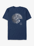 Disney The Nightmare Before Christmas The Nightmare Moon Garment Dye TShirt T-Shirt | Top Trending Graphic | Great For Christmas Season