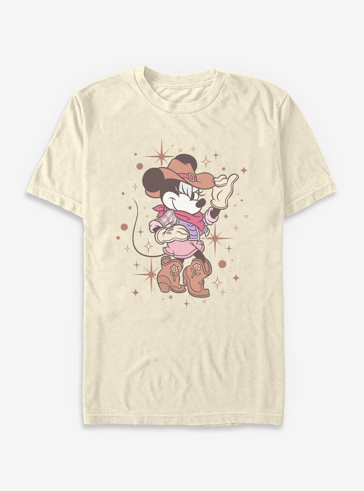 Disney Minnie Mouse Cowgirl Minnie T-shirt | Trendy Graphic Tee