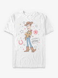 Disney Pixar Toy Story Signature Woody T-shirt | Trendy Graphic Tee