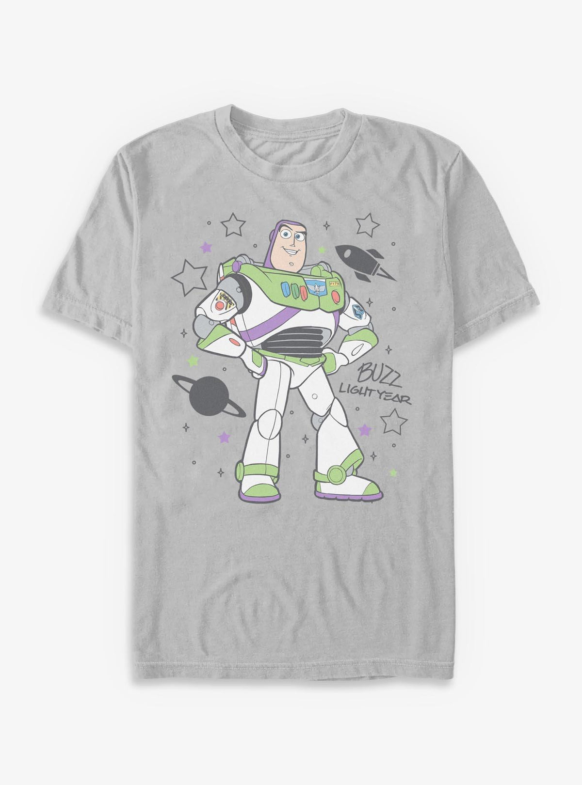 Disney Pixar Toy Story Signature Buzz T-shirt | Trendy Graphic Tee