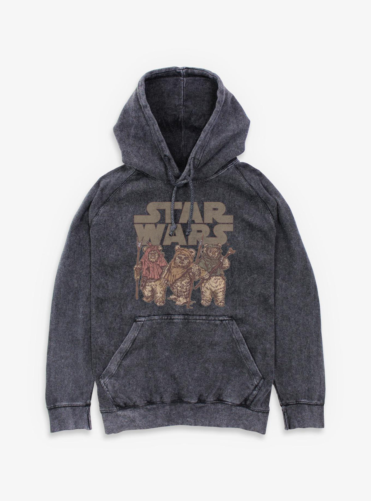 space adventure Ewok Group Mineral Wash Hoodie