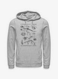 Jurassic Park Flora & Fauna Hoodie