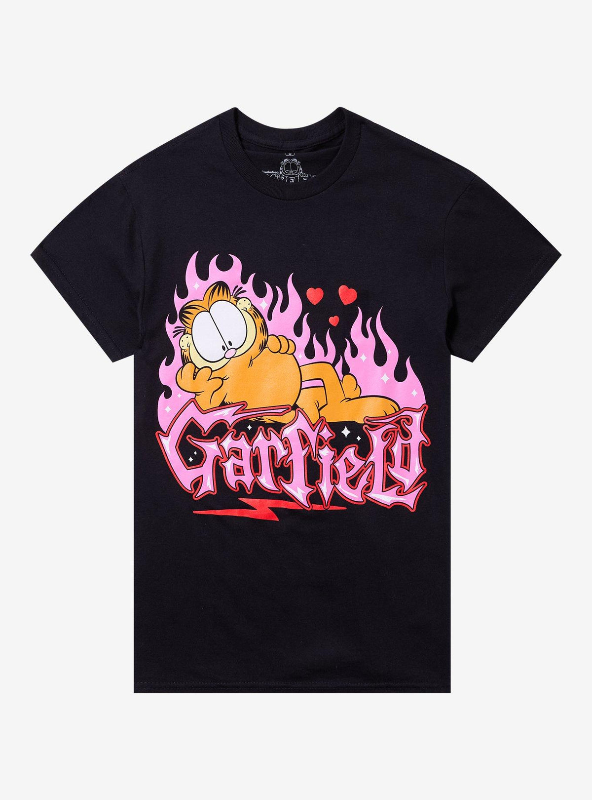 Garfield Pink Flame T Shirt
