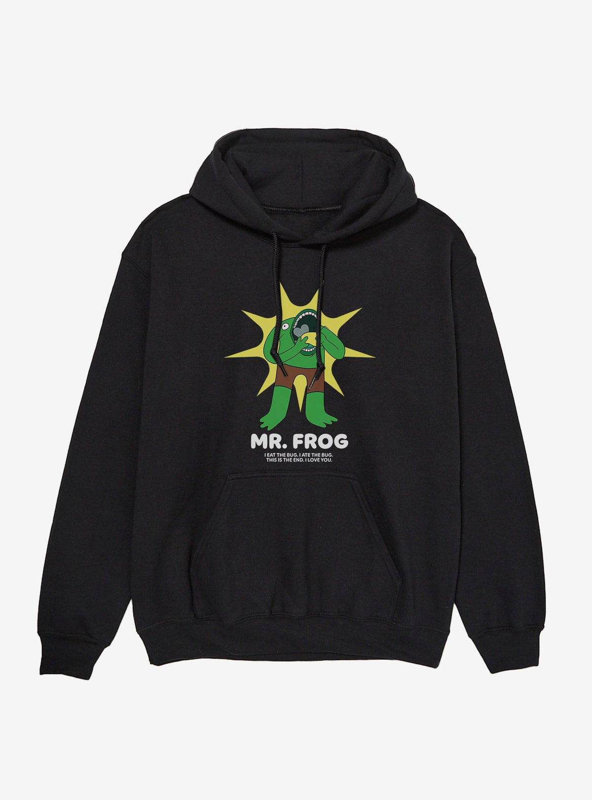 Smiling Friends Mr Frog Hoodie