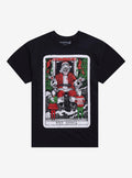 Terrifier 3 Santa Tarot T Shirt By Vertebrae33