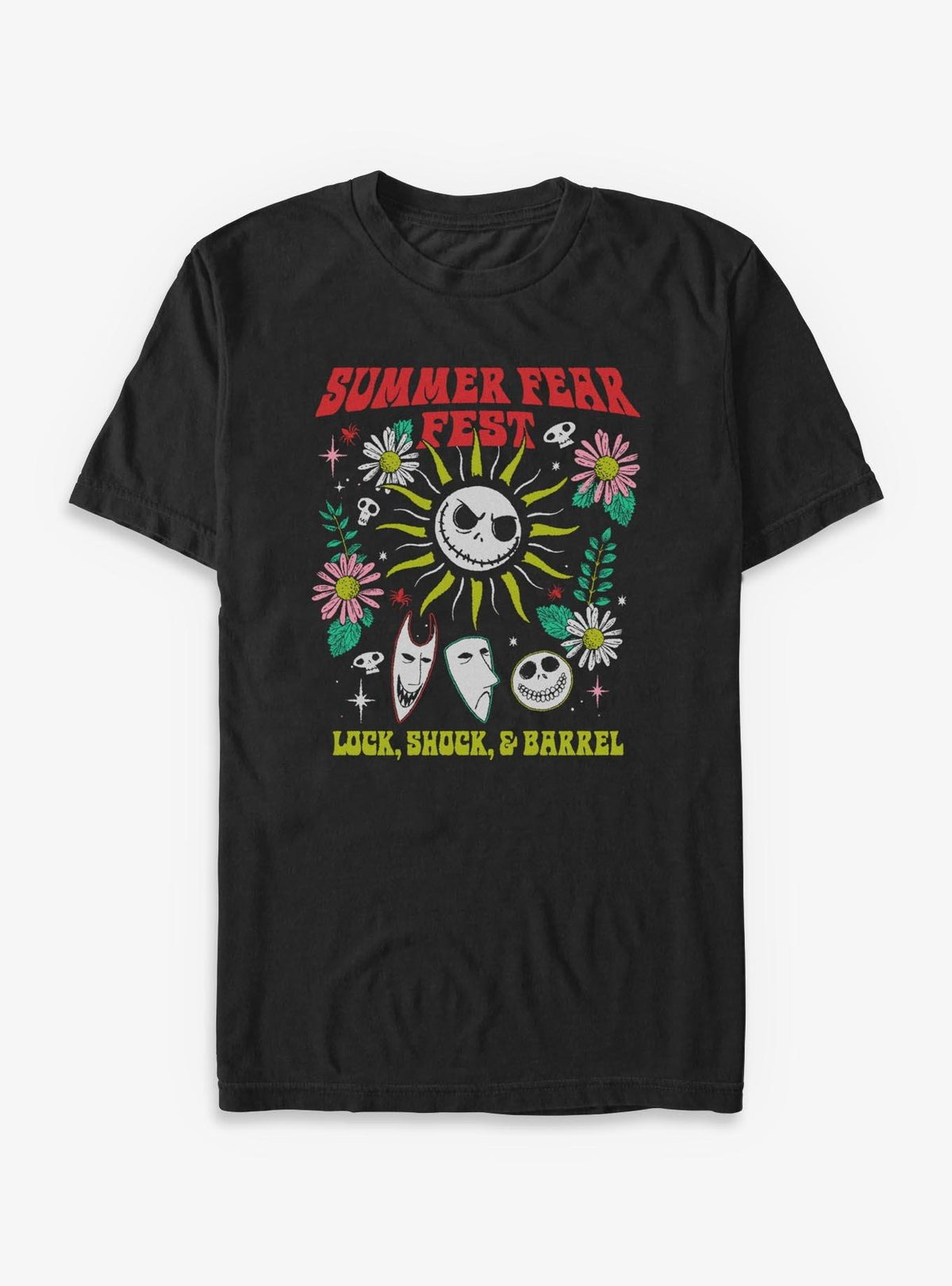 Disney The Nightmare Before Christmas Summer Fear Fest T-Shirt T-Shirt | High-Quality Print | Trending Now