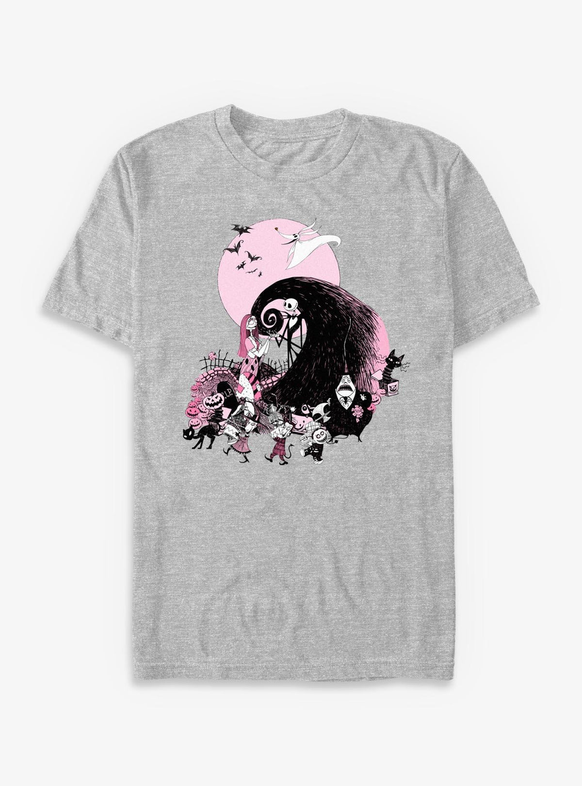 Disney The Nightmare Before Christmas Classic Scene Group T-Shirt T-Shirt | Best-Selling Artwork | Must-Have Style