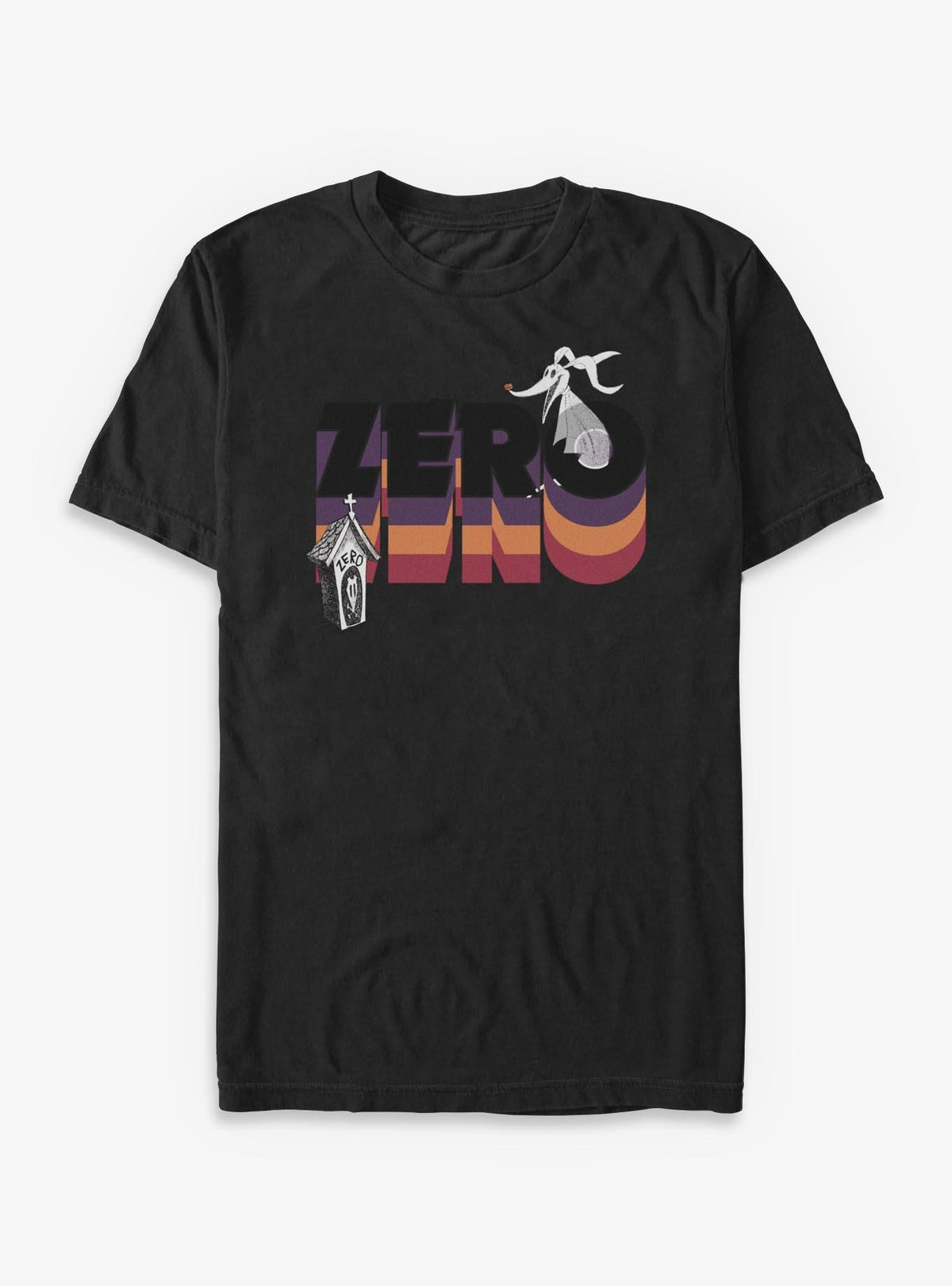 Disney The Nightmare Before Christmas Zero Retro Highlight T-Shirt T-Shirt | Streetwear Vibe | Great Gift Idea