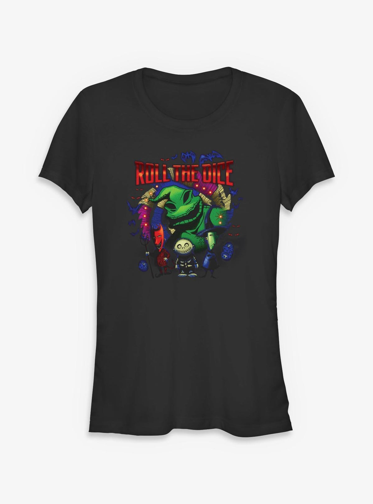 Disney The Nightmare Before Christmas Oogie Roll The Dice Girls T-Shirt T-Shirt | High-Quality Print | Trending Now