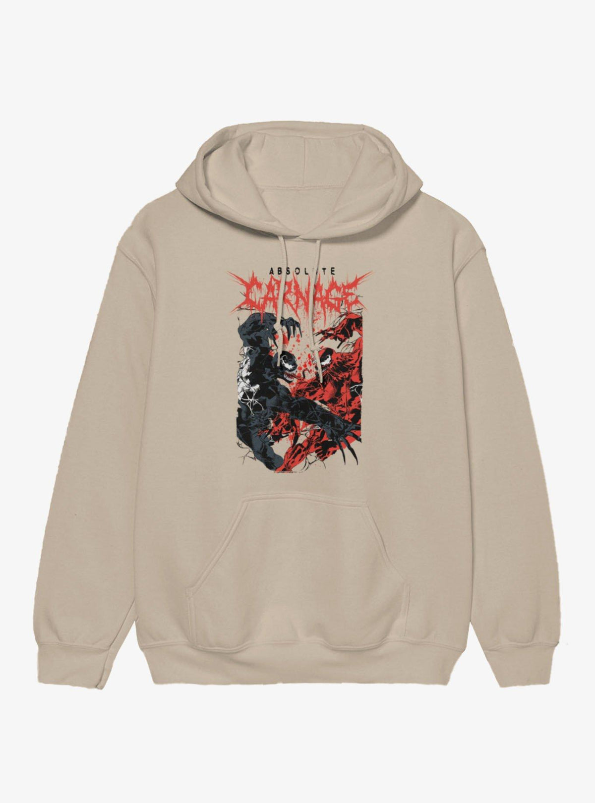 Marvel Spider-Man Absolute Carnage Vs. Venom Hoodie Hot Topic Exclusive