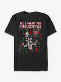Stranger Things Christmas Flash Sheet TShirt T-Shirt | Top Trending Graphic | Limited Christmas Style