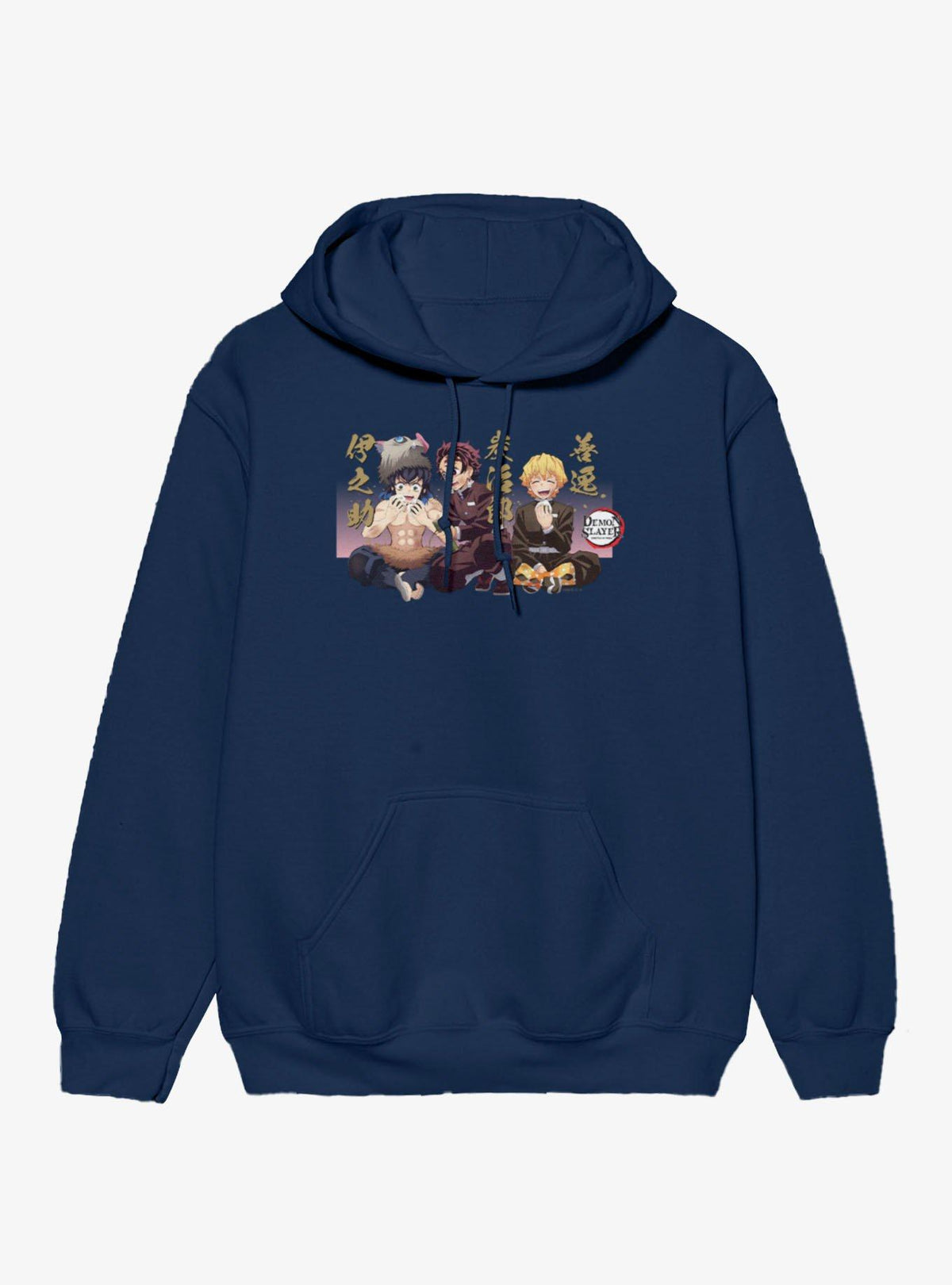 anime swordsman Kimetsu No Yaiba Mugen Train Character Snack Break Hoodie