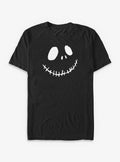 Disney The Nightmare Before Christmas Jack Skellington Face Big Tall TShirt T-Shirt | Best-Selling Design | Great For Christmas Season