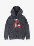 Stranger Things Dustin & Eddie BFF 4EVA Mineral Wash Hoodie