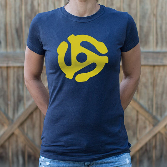 45 Stereo Adapter T Shirt Minimal Style