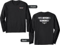 Top Gun Pete Mitchell Maverick Front Back Long Sleeve Apparel Clean Design