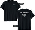 Top Gun Rick Heatherly Jester Front Back Apparel Clean Design