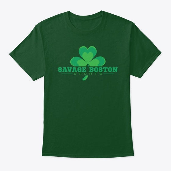 Savage Boston T-Shirt - Cool Design St Patricks Day Gift