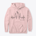 Unisex City Beat Hoodie Black Logo