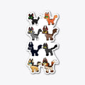 ThunderClan Breathes Salty Sticker set | Premium Unisex T-Shirt, Trending Graphic Tee