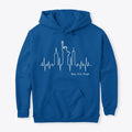 Unisex City Beat Hoodie White Logo Hoodie Streetwear Style Limited Drop Feel