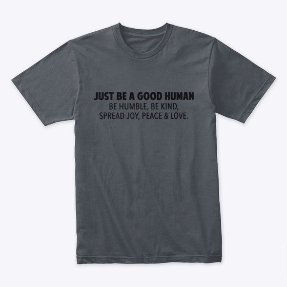 Just Be A Good Human Page Name