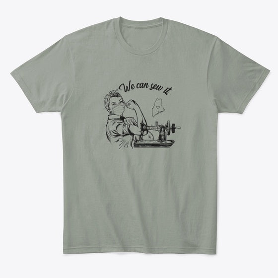 Rosie The Stitcher Blk Ink