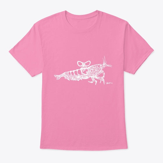 Mechanical Shrimp 2 Sided Design Colors | Premium Unisex T-Shirt, Trending Graphic Tee