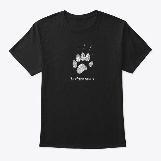 Badger Stipple Design With Label | Premium Unisex T-Shirt, Trending Graphic Tee