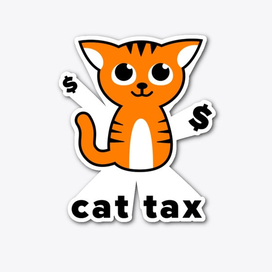 Cat Tax Baby | Premium Unisex T-Shirt, Trending Graphic Tee