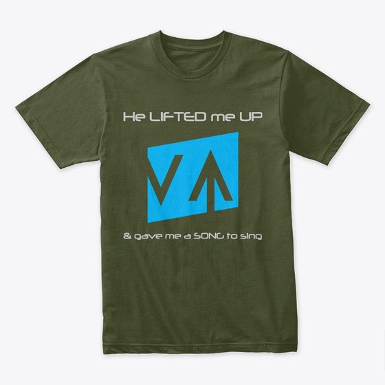 Psalm 40 with Elevation Mark Apparel Premium Print Daily Wear
