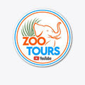 Zoo Tours Graphic Primary Logo | Premium Unisex T-Shirt, Trending Graphic Tee