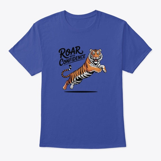 Roar With Confidence | Premium Unisex T-Shirt, Trending Graphic Tee