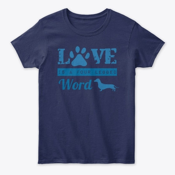 Dachshund Love Women's T | Premium Unisex T-Shirt, Trending Graphic Tee