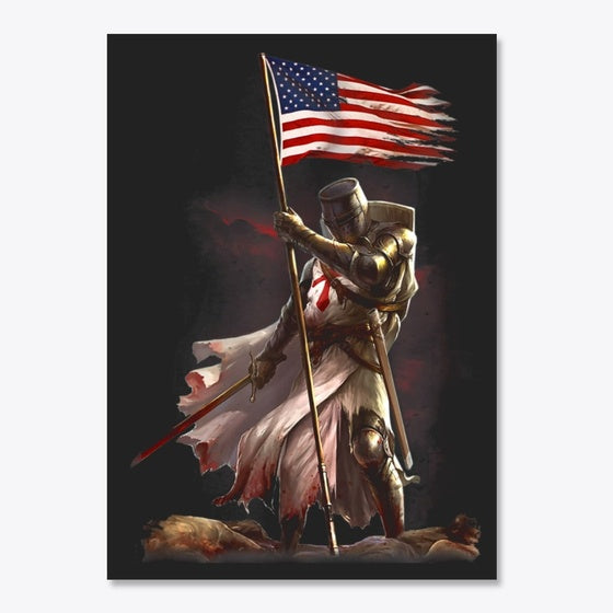 American Flag Knight Templar