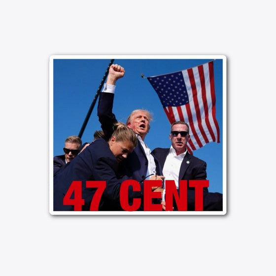 Retro Vibes Graphic Shirt Trump 47 Cent