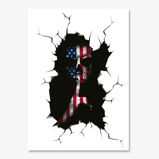 Evil Shh Skull Flag Crack