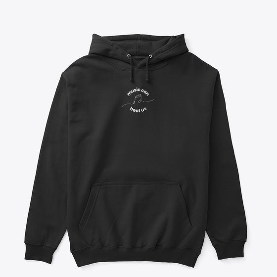 Music Can Heal Us Hoodie Hoodie Streetwear Style Limited Drop Feel