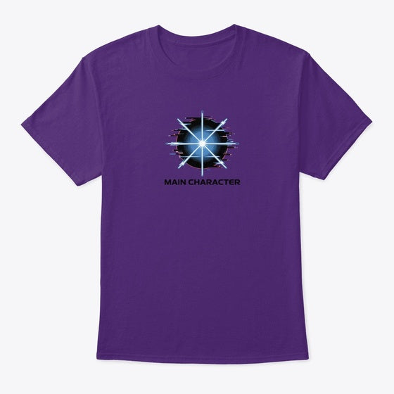 Funny Humor Graphic Shirt Main Character Spark