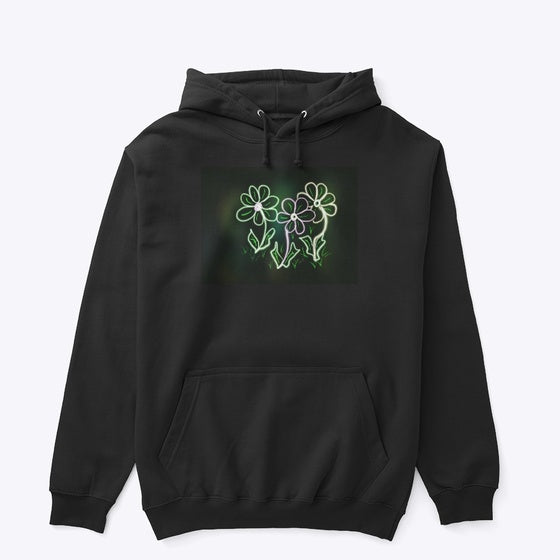Neon Flowers T-Shirt - Cool Design St Patricks Day Gift