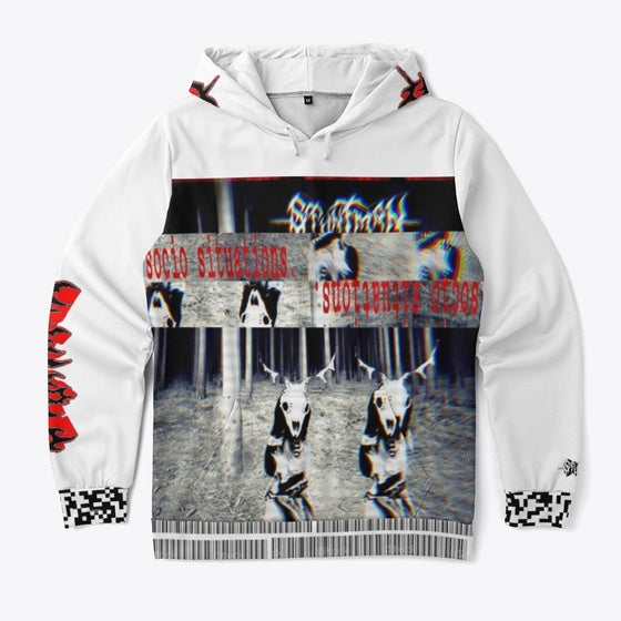 stuntman socio situations hoodie | Premium Unisex T-Shirt, Trending Graphic Tee
