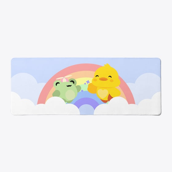 Best Friends Deskmat | Premium Unisex T-Shirt, Trending Graphic Tee
