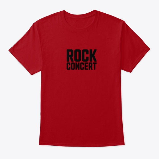 Rock Concert Apparel Comfort Fit Gift Ready