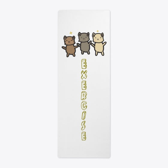 Cat Yoga Mat | Premium Unisex T-Shirt, Trending Graphic Tee