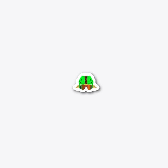 Mini Helmet Sticker - Cool Design St Patricks Day Gift