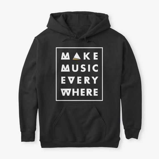 Make Music Hoodie Black Hoodie Viral TikTok Best Seller Look
